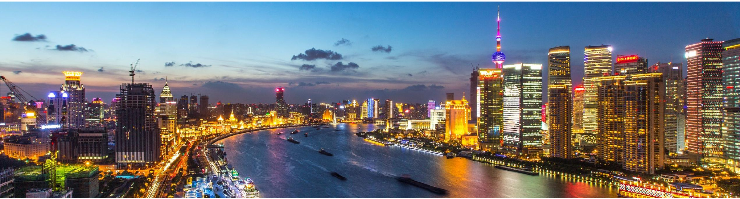 上海城市夜景與戶外媒體資源